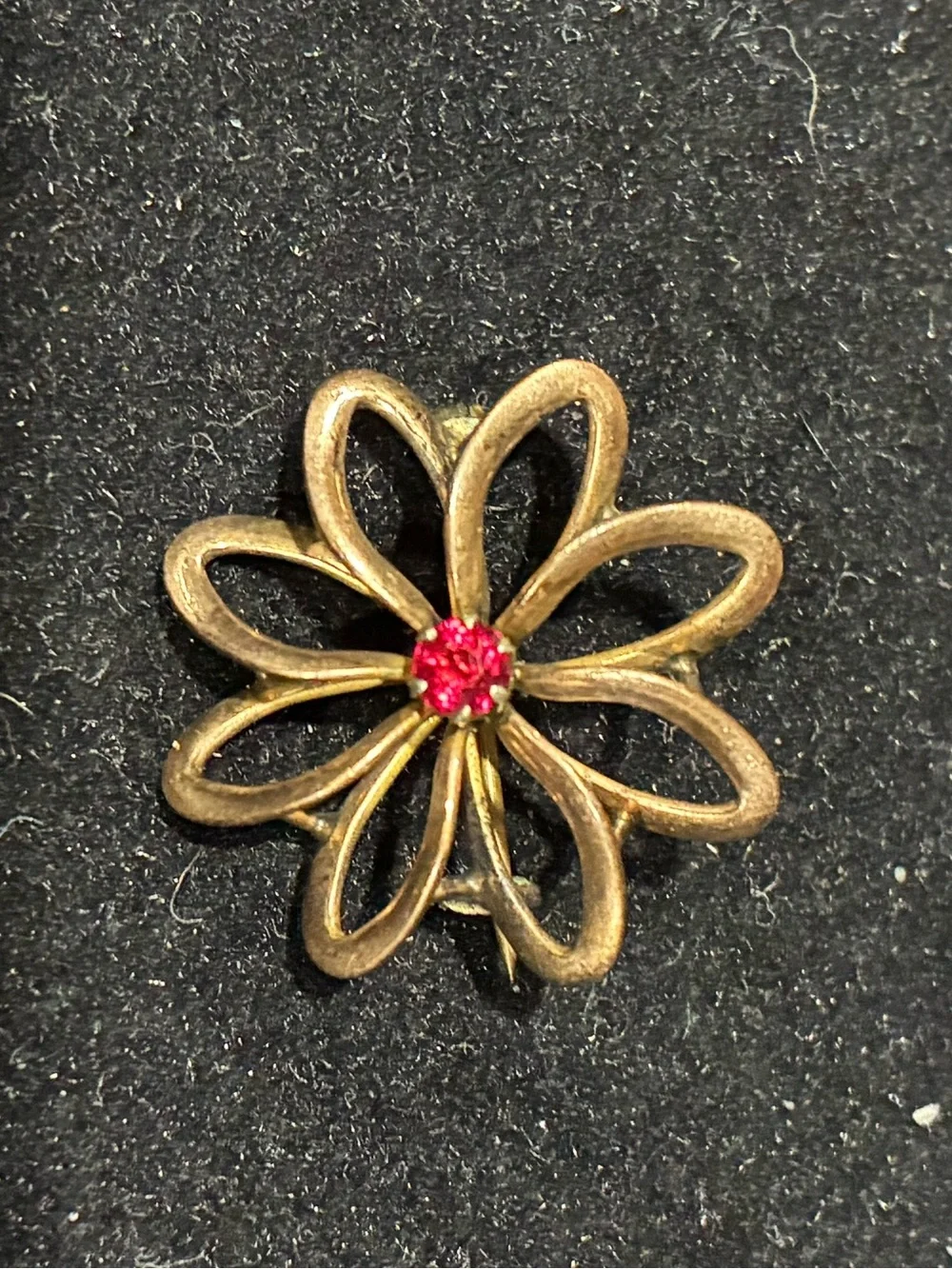 Antique Victorian Gold Filled Brooch